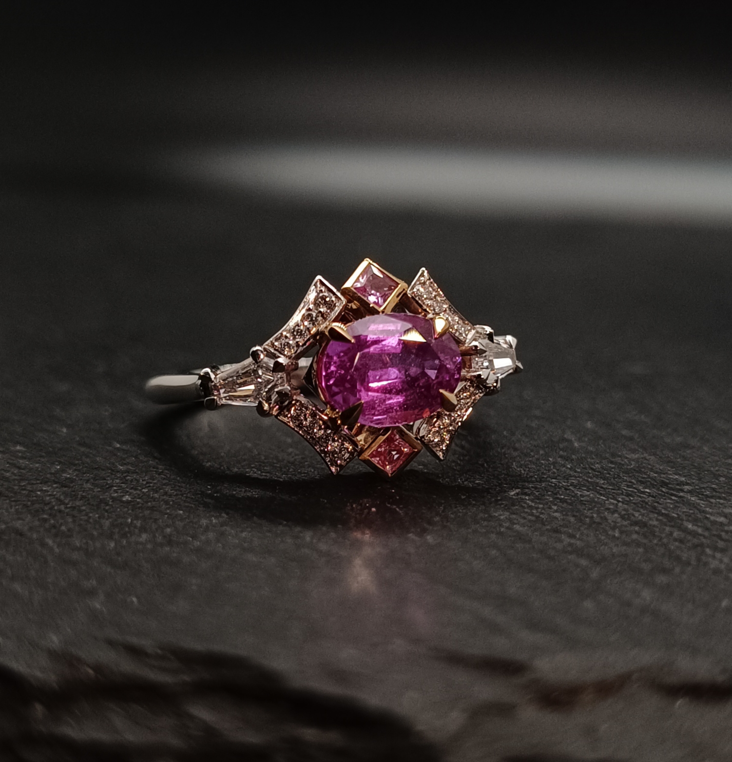 Bague Souveraine — vue de face